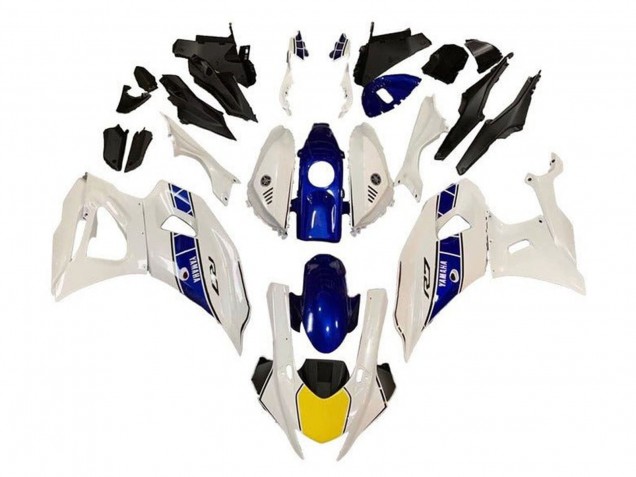 Discount 2021-2024 White Yellow Blue Stripe Yamaha YZF R7 Motorcycle Fairings Canada