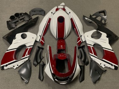 Discount 1996-2007 White Dark Red Yamaha YZF600R Thundercat Motorcycle Fairings Canada