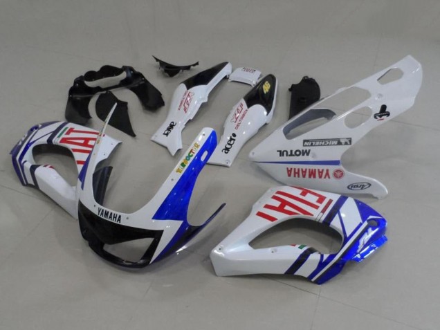 Discount 1997-2007 White Blue Red Fiat Yamaha YZF 1000R Thunderace Motorcycle Fairings Canada