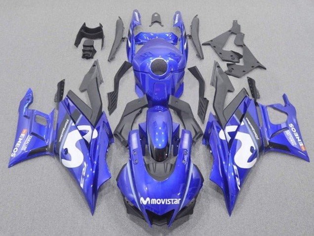 Discount 2019-2021 Blue White Black MoviStar Yamaha YZF R3/R25 Motorcycle Fairings Canada