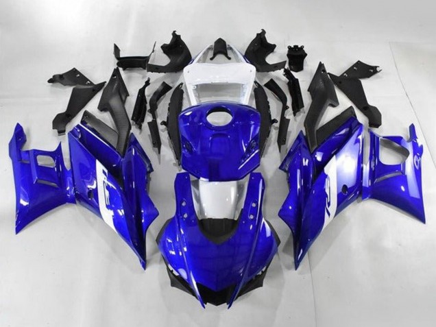 Discount 2019-2021 White Blue Matte Black Yamaha YZF R3/R25 Motorcycle Fairings Canada