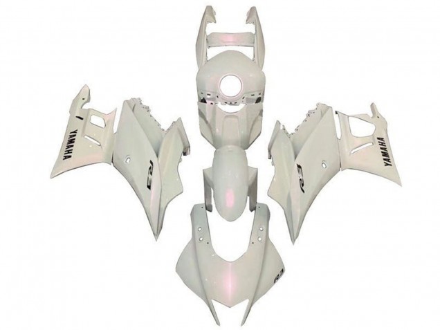 Discount 2022-2024 Pearl White Yamaha YZF R3/R25 Motorcycle Fairings Canada