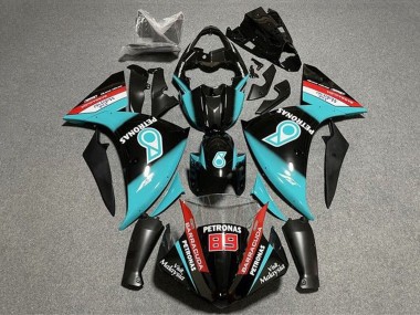 Discount 2009-2011 Glossy Black Light Blue Red Petronas Yamaha YZF 1000 R1 Motorcycle Fairings Canada