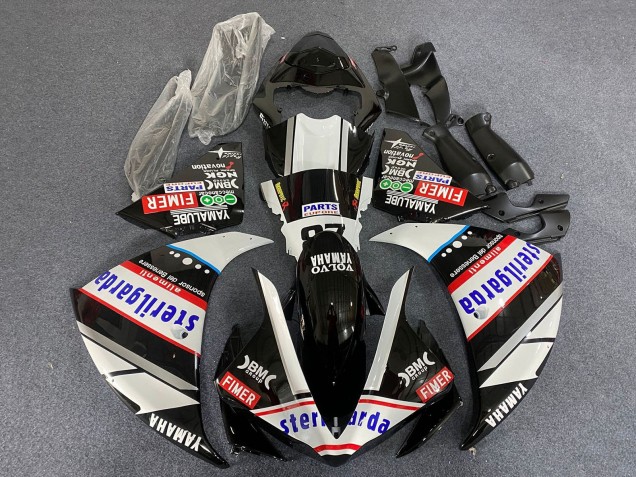 Discount 2009-2011 White Black Red Sterilgarda Racing Yamaha YZF 1000 R1 Motorcycle Fairings Canada