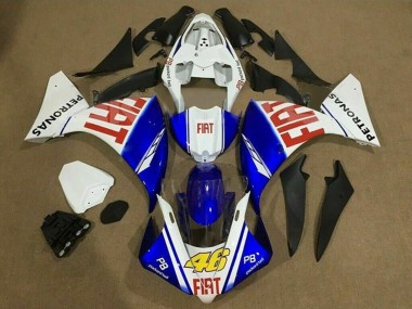 Discount 2009-2011 White Blue Red Fiat Petronas Yamaha YZF 1000 R1 Motorcycle Fairings Canada