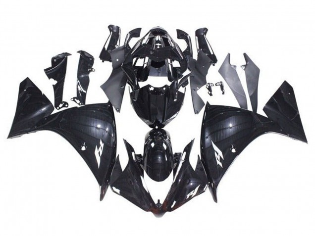 Discount 2009-2011 Glossy Black Yamaha YZF 1000 R1 Motorcycle Fairings Canada