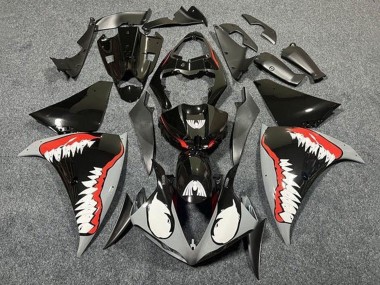 Discount 2009-2011 Grey Black Red White Shark Yamaha YZF 1000 R1 Motorcycle Fairings Canada