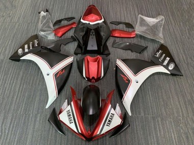Discount 2009-2011 White Red Matte Black Yamaha YZF 1000 R1 Motorcycle Fairings Canada