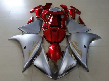 Discount 2009-2011 Silver Red Yamaha YZF 1000 R1 Motorcycle Fairings Canada