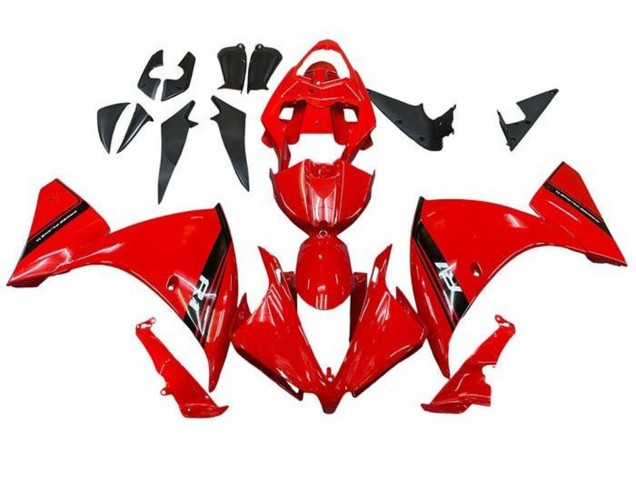 Discount 2009-2011 Red Black Stripe Yamaha YZF 1000 R1 Motorcycle Fairings Canada