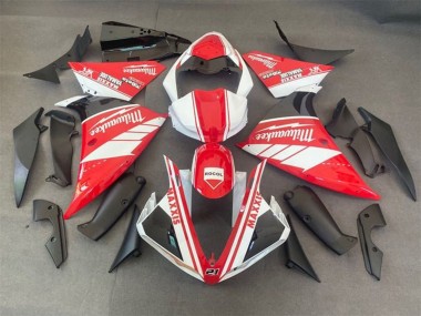 Discount 2009-2011 White Red Black Milwaukee Yamaha YZF 1000 R1 Motorcycle Fairings Canada