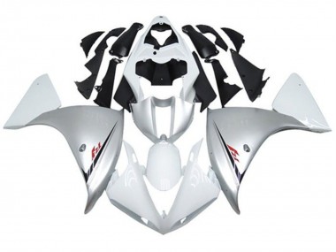 Discount 2009-2011 White Silver Black Yamaha YZF 1000 R1 Motorcycle Fairings Canada
