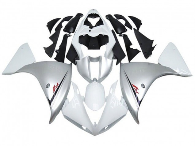 Discount 2009-2011 White Silver Black Yamaha YZF 1000 R1 Motorcycle Fairings Canada