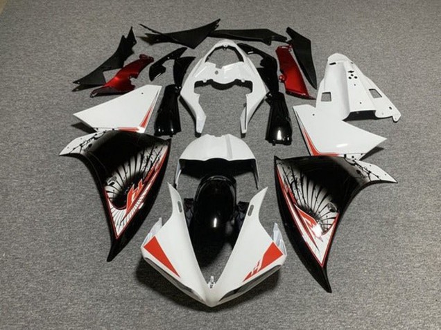 Discount 2009-2011 White Red Black Yamaha YZF 1000 R1 Motorcycle Fairing Kits Canada