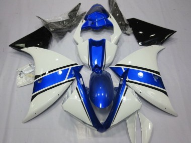 Discount 2009-2011 White Blue Black Yamaha YZF 1000 R1 Motorcycle Fairings Canada