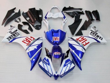 Discount 2009-2011 White Blue Red Fiat Yamaha YZF 1000 R1 Motorcycle Fairings Canada