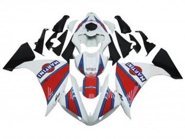 Discount 2009-2011 White Red Blue Black Martini Yamaha YZF 1000 R1 Motorcycle Fairings Canada
