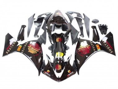 Discount 2012-2014 Glossy Black Red Yellow Sheltes Yamaha YZF 1000 R1 Motorcycle Fairings Canada