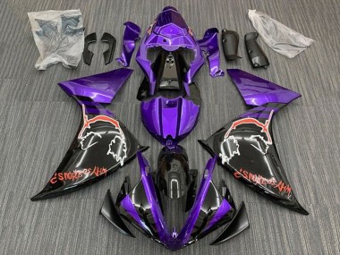 Discount 2012-2014 Purple Glossy Black Red Joker Yamaha YZF 1000 R1 Motorcycle Fairings Canada