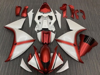 Discount 2012-2014 White Orange Yamaha YZF 1000 R1 Motorcycle Fairings Canada