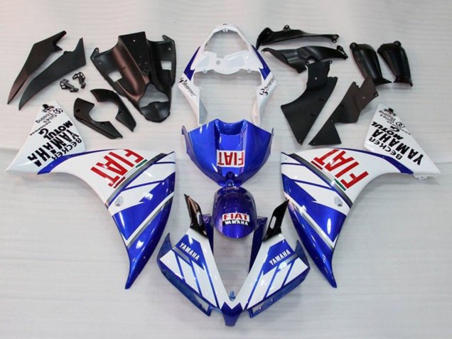 Discount 2012-2014 White Blue Red Fiat Yamaha YZF 1000 R1 Motorcycle Fairing Canada