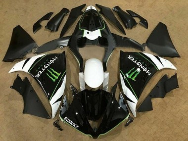 Discount 2012-2014 White Black Green Monster Energy SZMUXX Yamaha YZF 1000 R1 Motorcycle Fairings Canada