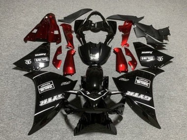 Discount 2012-2014 Glossy Black Red White GYTR Yamalube QHLINS Yamaha YZF 1000 R1 Motorcycle Fairings Canada