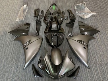 Discount 2012-2014 Matte Grey Glossy Black Yamaha YZF 1000 R1 Motorcycle Fairings Canada