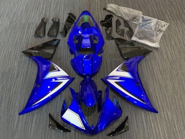 Discount 2012-2014 Blue White Black Stripe Yamaha YZF 1000 R1 Motorcycle Fairings Canada