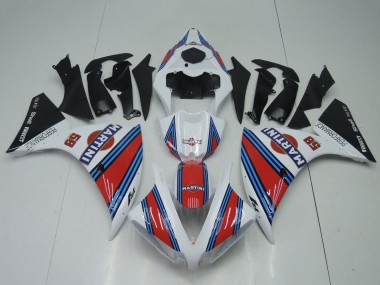 Discount 2012-2014 White Red Blue Black Martini Yamaha YZF 1000 R1 Motorcycle Fairings Canada