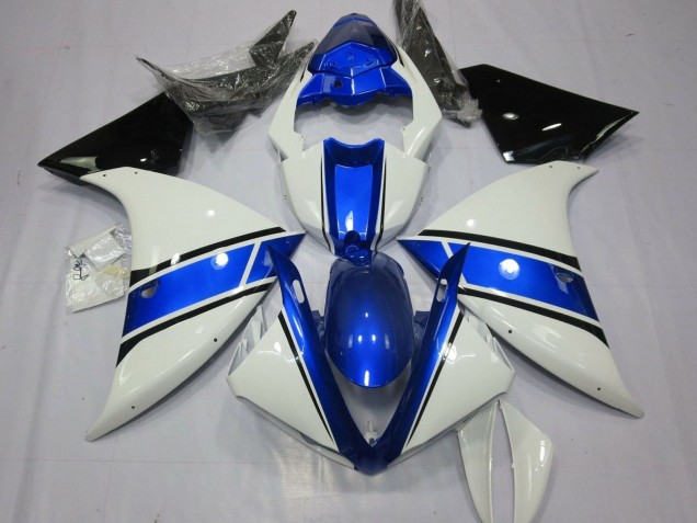 Discount 2012-2014 White Blue Black Yamaha YZF 1000 R1 Motorcycle Fairings Canada