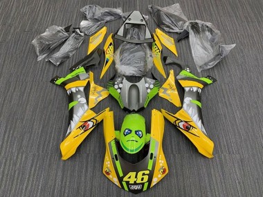 Discount 2015-2019 Yellow Green Shark 46 Yamaha YZF 1000 R1 Motorcycle Fairings Canada