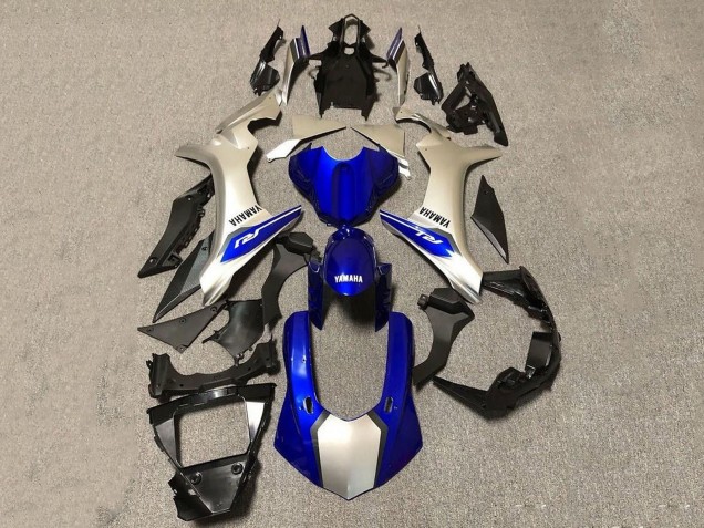 Discount 2015-2019 Silver Blue Yamaha YZF 1000 R1 Motorcycle Fairings Canada