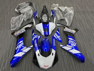 Discount 2015-2019 White Blue Black Milwaukee Yamaha YZF 1000 R1 Motorcycle Fairings Canada