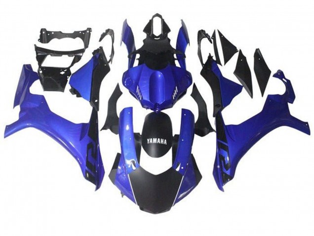 Discount 2015-2019 Blue Matte Black Yamaha YZF 1000 R1 Motorcycle Fairing Canada
