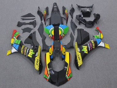 Discount 2015-2019 Black Green White Yellow Red Black Color Wheel HP Yamaha YZF 1000 R1 Motorcycle Fairings Canada