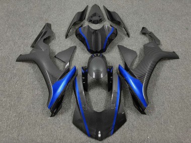 Discount 2015-2019 Faux Carbon Fiber Blue Yamaha YZF 1000 R1 Motorcycle Fairings Canada