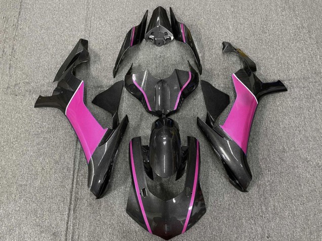 Discount 2015-2019 Faux Carbon Fiber Pink Yamaha YZF 1000 R1 Motorcycle Fairings Canada
