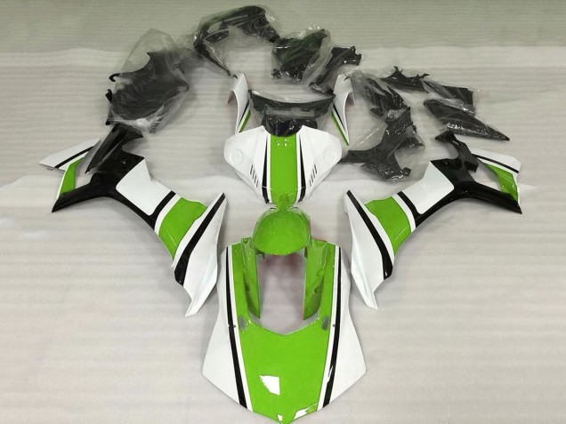 Discount 2015-2019 White Green Black Yamaha YZF 1000 R1 Motorcycle Fairings Canada