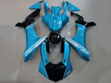 Discount 2015-2019 Blue Silver Glossy Black Yamaha YZF 1000 R1 Motorcycle Fairings Canada