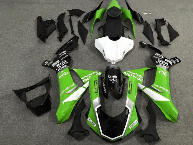 Discount 2015-2019 White Green Glossy Black Yamaha YZF 1000 R1 Motorcycle Fairings Canada