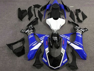 Discount 2015-2019 Blue White Glossy Black Yamaha YZF 1000 R1 Motorcycle Fairings Canada