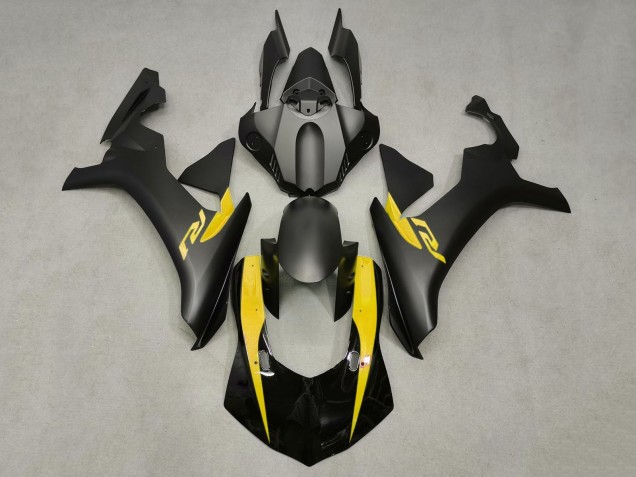 Discount 2015-2019 Matte Black Glossy Black Yellow Yamaha YZF 1000 R1 Motorcycle Fairings Canada