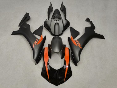 Discount 2015-2019 Matte Black Glossy Black Orange Yamaha YZF 1000 R1 Motorcycle Fairings Canada
