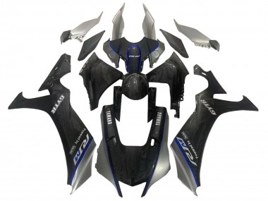 Discount 2020-2025 Faux Carbon Fiber Silver Blue Yamaha YZF 1000 R1 Motorcycle Fairings Canada