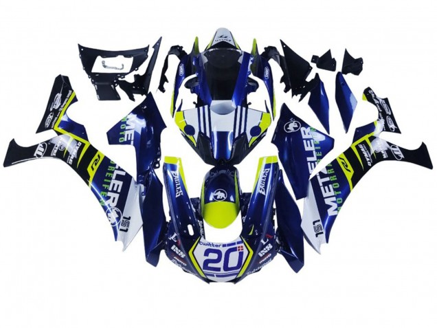Discount 2020-2025 White Blue Yellow Black Yamaha YZF 1000 R1 Motorcycle Fairings Canada