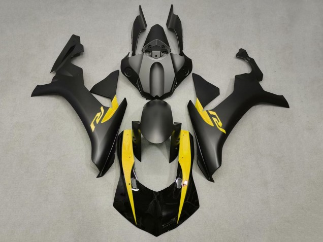Discount 2020-2025 Glossy Black Matte Black Yellow Yamaha YZF 1000 R1 Motorcycle Fairings Canada