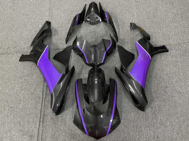 Discount 2020-2025 Faux Carbon Fiber Purple Yamaha YZF 1000 R1 Motorcycle Fairings Canada