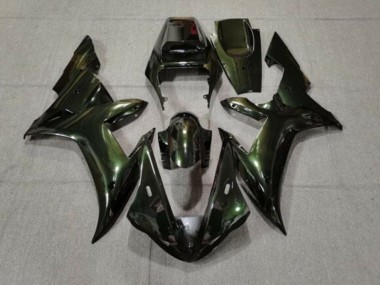 Discount 2002-2003 Dark Green Chameleon Yamaha YZF 1000 R1 Motorcycle Fairings Canada