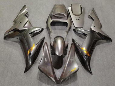 Discount 2002-2003 Grey with Gold Decals Yamaha YZF 1000 R1 Motorcycle Fairings Canada